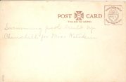 Back of Post Card